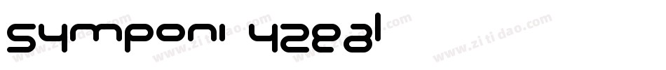 Symponi-YzEaL字体转换 Symponi-YzEaL字体转换