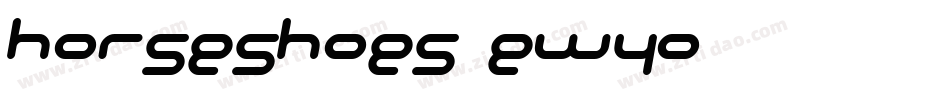 Horseshoes-eW4O字体转换