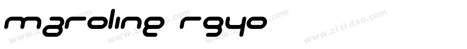 Maroline-RG4o字体转换 Maroline-RG4o字体转换