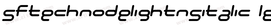 SfTechnodelightNsItalic-l85Z字体转换 SfTechnodelightNsItalic-l85Z字体转换