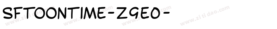SfToontime-z9E0字体转换