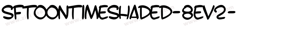 SfToontimeShaded-8eV2字体转换