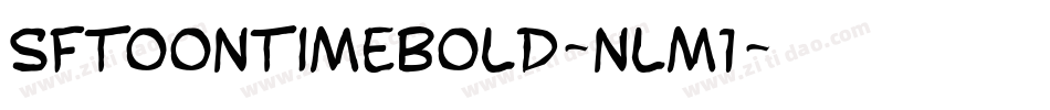SfToontimeBold-nLm1字体转换