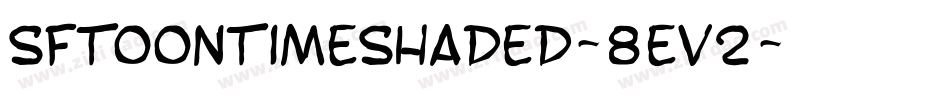 SfToontimeShaded-8eV2字体转换