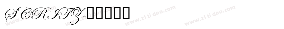 SCRITZ字体转换