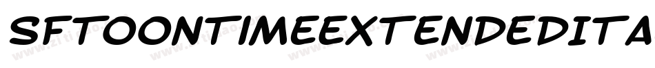 SfToontimeExtendedItalic-jV2R字体转换 SfToontimeExtendedItalic-jV2R字体转换