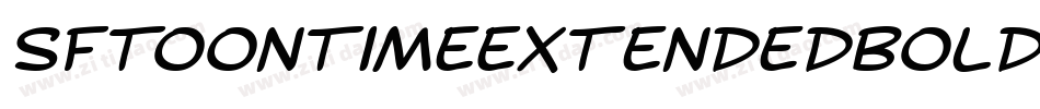 SfToontimeExtendedBold-ldw5字体转换 SfToontimeExtendedBold-ldw5字体转换