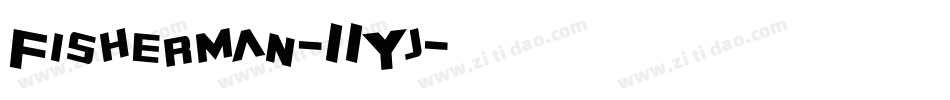 Fisherman-11Yj字体转换