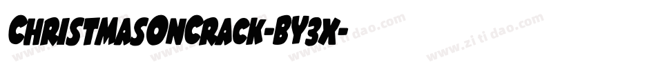 ChristmasOnCrack-BY3x字体转换