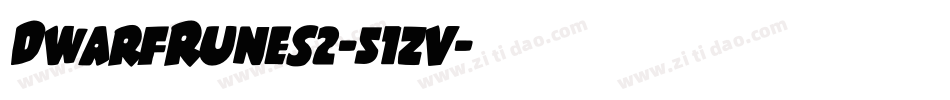 DwarfRunes2-51zv字体转换