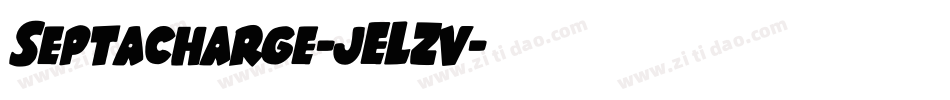 Septacharge-jELZv字体转换 Septacharge-jELZv字体转换