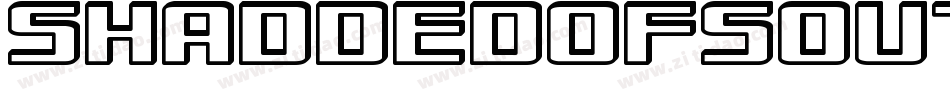 ShaddedOfSouth-v5xy字体转换