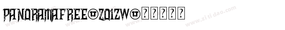 Panoramafree-2O1Zw字体转换 Panoramafree-2O1Zw字体转换