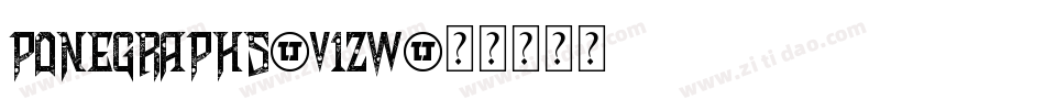 Ponegraphs-V1Zw字体转换