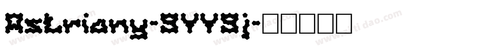 Astriany-9YY9j字体转换