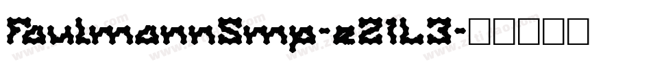 FaulmannSmp-eZ1L3字体转换