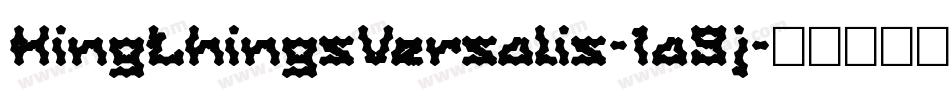 KingthingsVersalis-1a9j字体转换