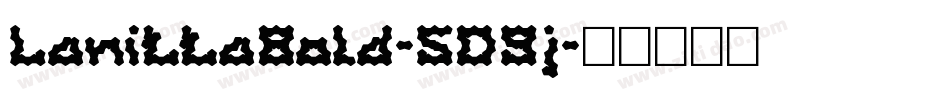 LanittaBold-5D9j字体转换
