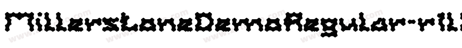 MillerstoneDemoRegular-r1l8字体转换