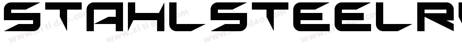 Stahlsteelriveted-vAmA字体转换