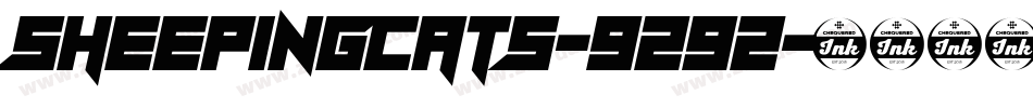 SheepingCats-929Z字体转换