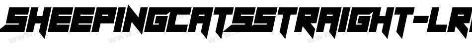 SheepingCatsStraight-lrlZ字体转换