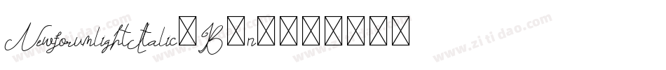 NewforumlightItalic-B0n3字体转换 NewforumlightItalic-B0n3字体转换