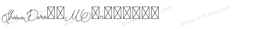 SheiraDemo-8MO0n字体转换