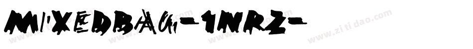 Mixedbag-1nRZ字体转换