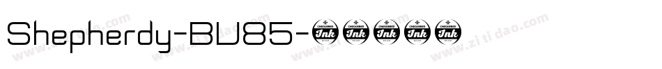 Shepherdy-BV85字体转换