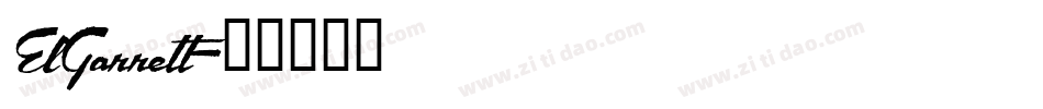 ElGarrett字体转换
