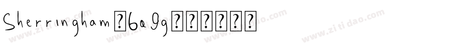 Sherringham-6q9g字体转换 Sherringham-6q9g字体转换