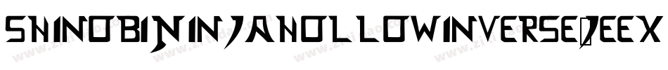 ShinobiNinjaHollowInverse-jEEx9字体转换