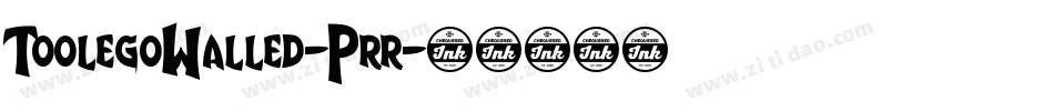 ToolegoWalled-Prr字体转换