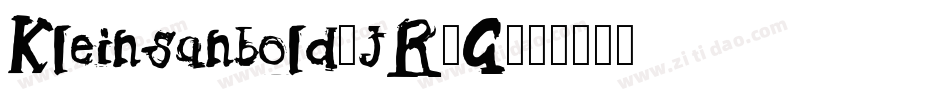Kleinsanbold-jR3G字体转换