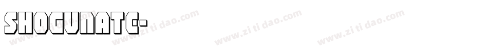 shogunate字体转换