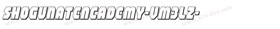 ShogunateAcademy-vm3lZ字体转换