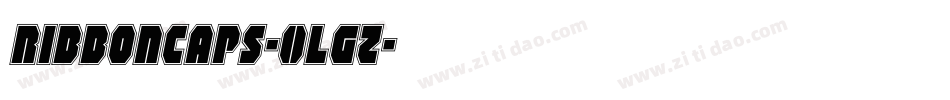 RibbonCaps-0Lgz字体转换