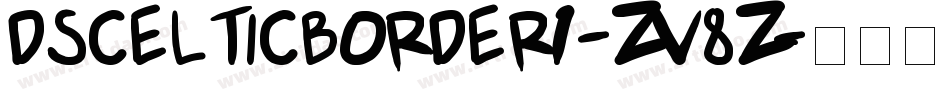 DsCelticBorder1-ZV8Z字体转换
