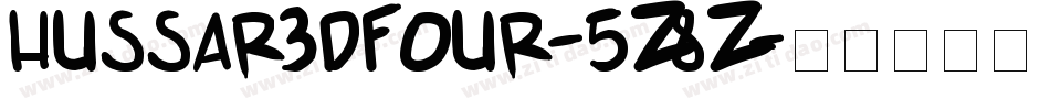 Hussar3dFour-5z8z字体转换