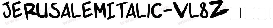 JerusalemItalic-vl8Z字体转换