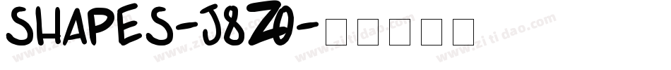 Shapes-j8z0字体转换 Shapes-j8z0字体转换