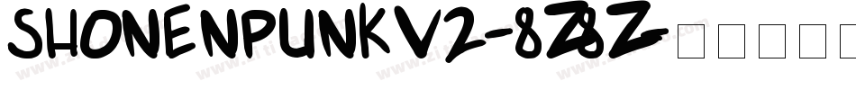 ShonenPunkV2-8Z8z字体转换 ShonenPunkV2-8Z8z字体转换