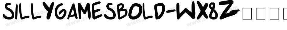 SillyGamesBold-WX8z字体转换