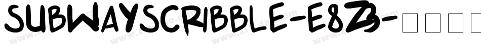 SubwayScribble-e8Z3字体转换