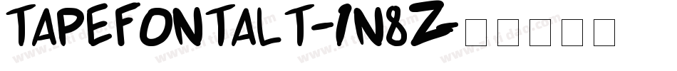 Tapefontalt-1n8Z字体转换