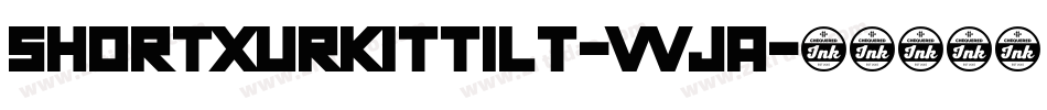 ShortXurkitTilt-vVjA字体转换