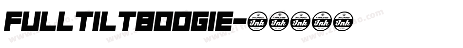 FullTiltBoogie字体转换