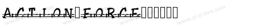 Action_Force字体转换