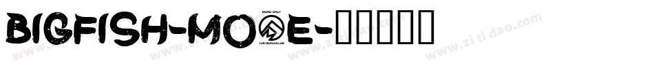 Bigfish-MO5e字体转换